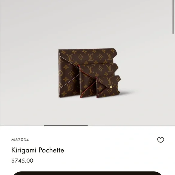 **SOLD** Louis Vuitton Kirigami Pochette (3-piece set) - Picture 2 of 3